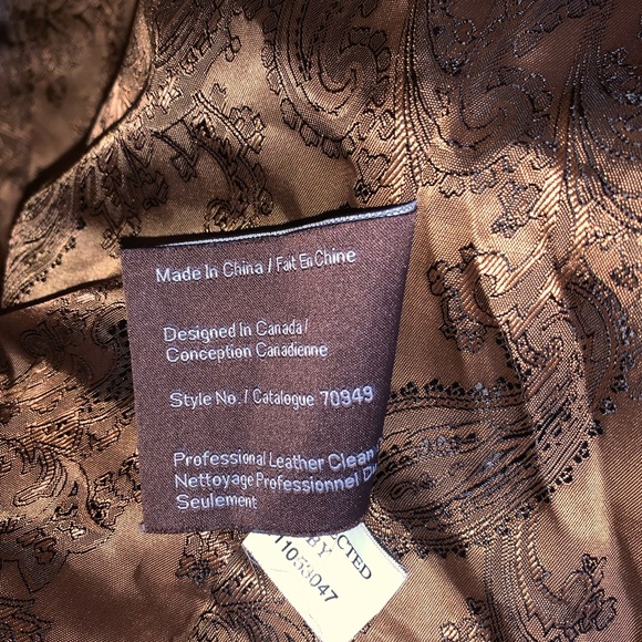 Danier leather jacket - Picture 5 of 9